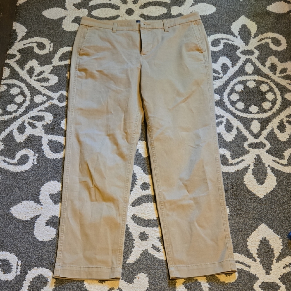 J. Crew High-Rise Girlfriend Chinos